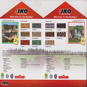 Atap Bitumen IKO